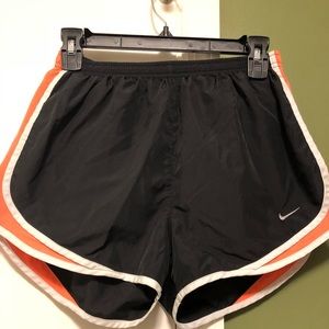 Great condition Nike running shorts black and neon